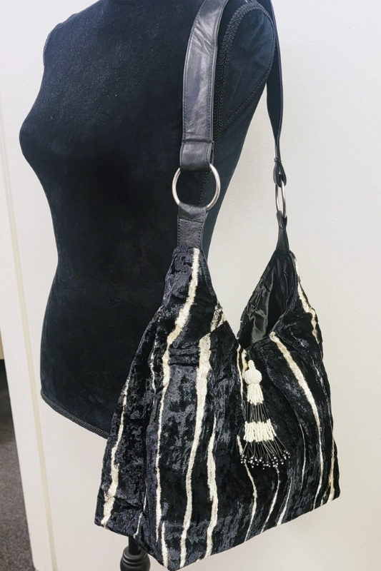 Marla Velvet Tie Dye Bag
