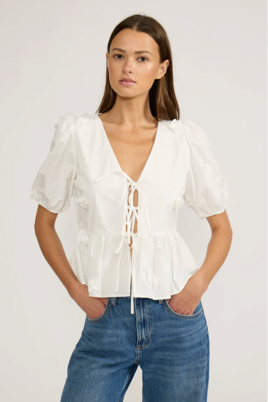 Melanie  Tie Top