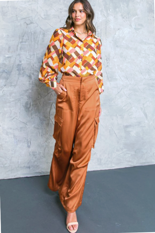 Mellisa Woven Cargo Pant