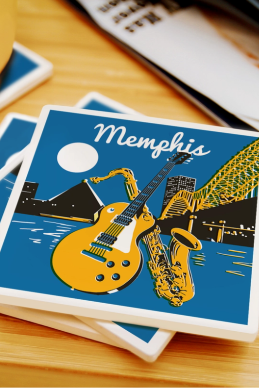 Memphis, TN Blues Coaster