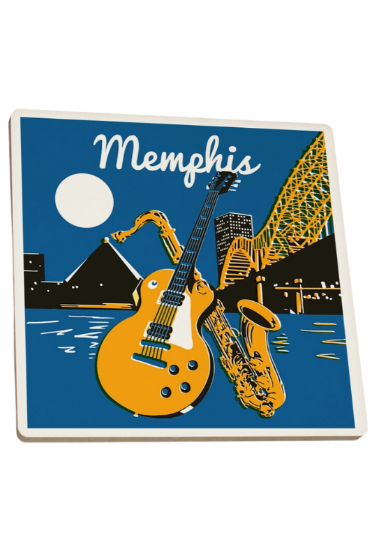 Memphis, TN Blues Coaster