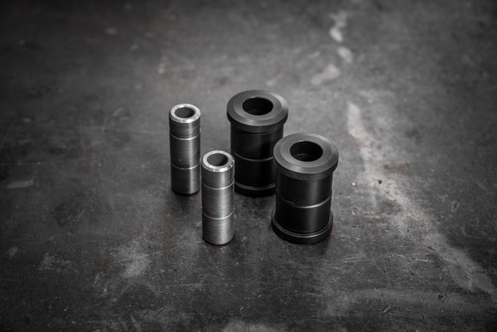 Mercedes 190E Delrin Rear Spring Perch Bushings - A2013523665-Suspension Bushings-grip-drift-Garagistic-bmw