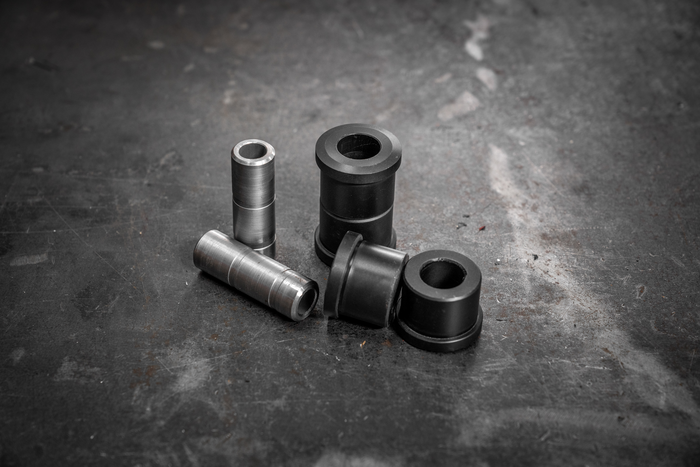 Mercedes 190E Delrin Rear Spring Perch Bushings - A2013523665-Suspension Bushings-grip-drift-Garagistic-bmw