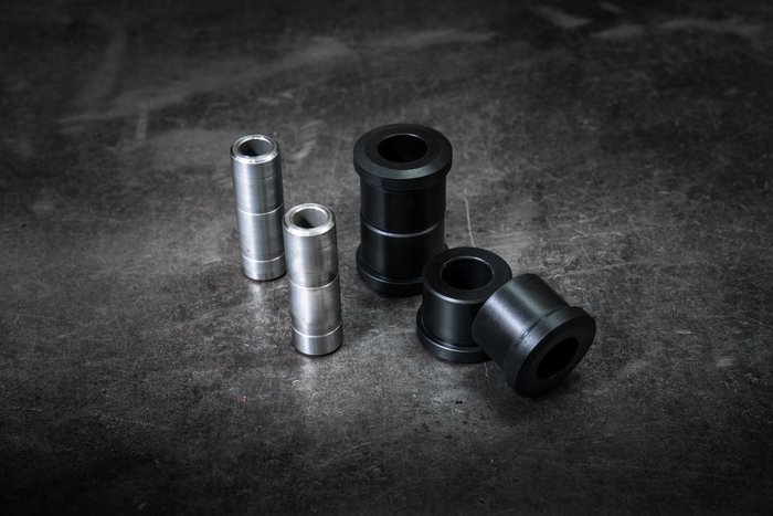 Mercedes 190E Delrin Rear Spring Perch Bushings - A2013523665-Suspension Bushings-grip-drift-Garagistic-bmw