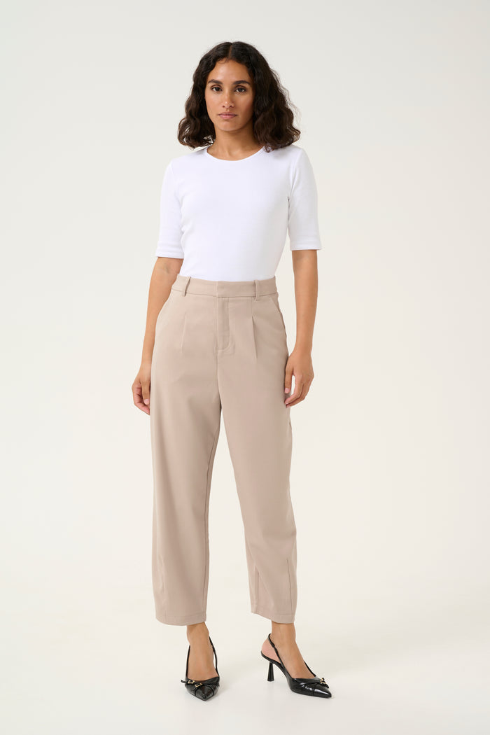 Merle broek beige