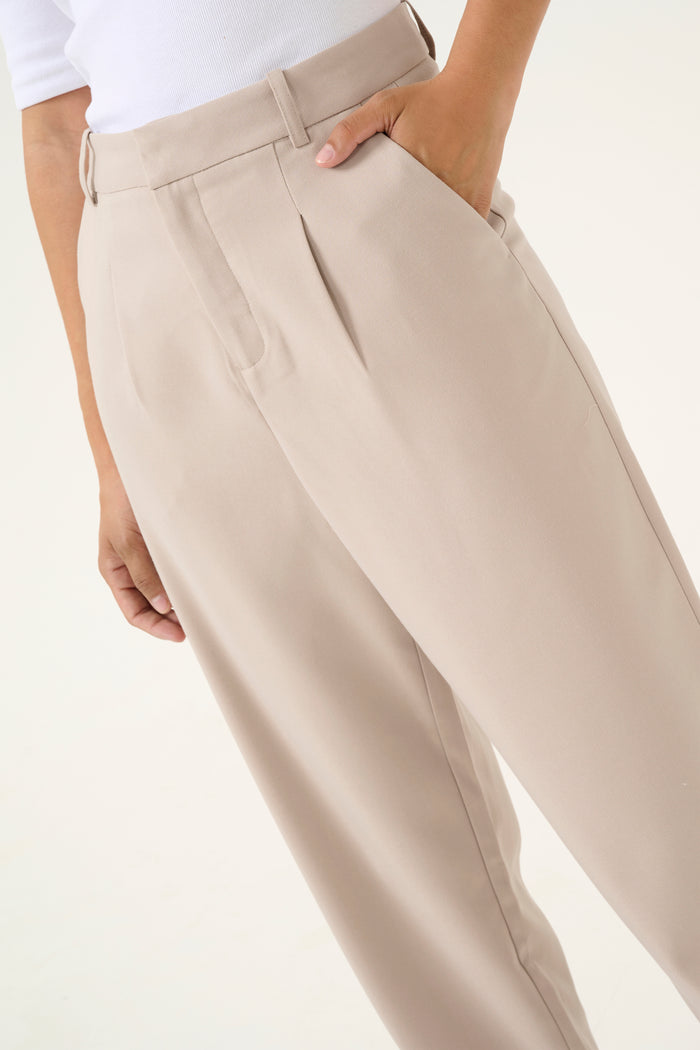 Merle broek beige
