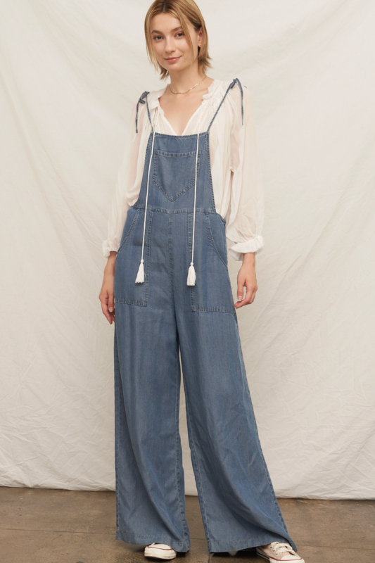 Meryl Denim Jumpuit