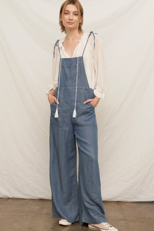 Meryl Denim Jumpuit