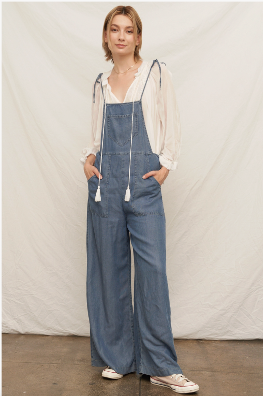 Meryl Denim Jumpuit