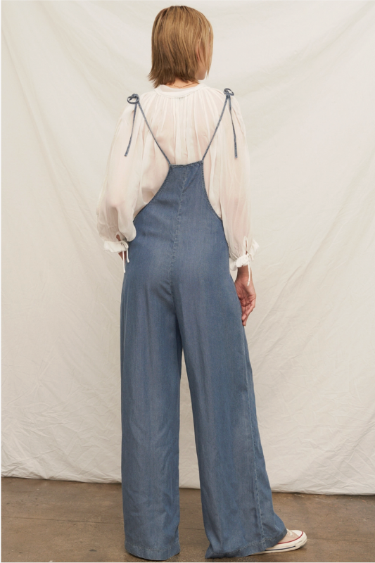 Meryl Denim Jumpuit