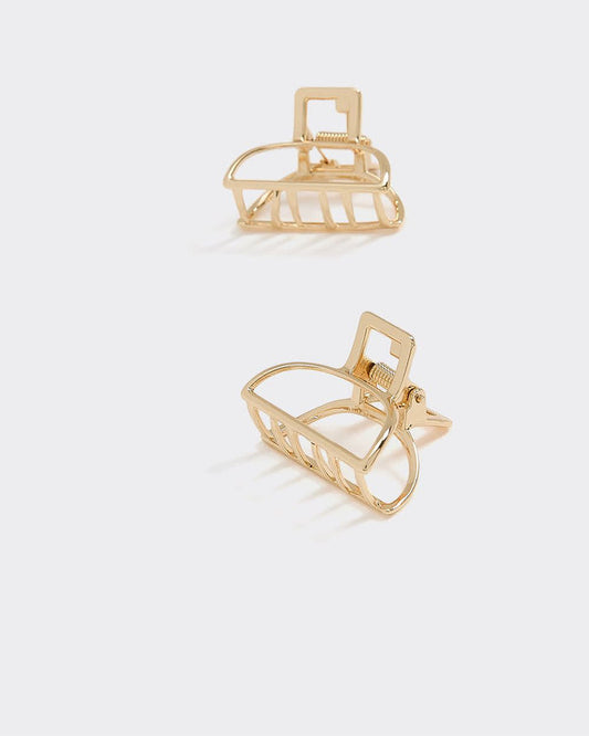Metal Hair Clip - Set of 2