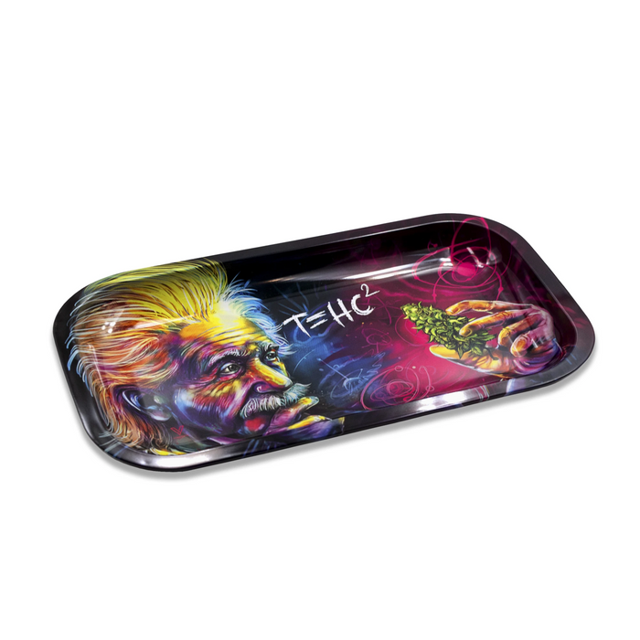 v syndicate metal rolling tray einstein classic medium