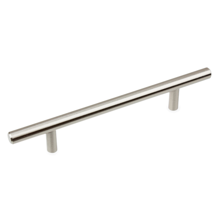 A seamless modern pull with a rounded handle and square corners.