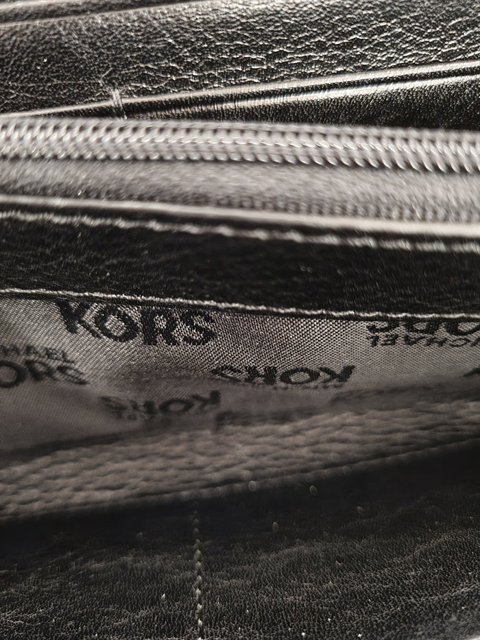 Michael Kors Blk Monogram Purse