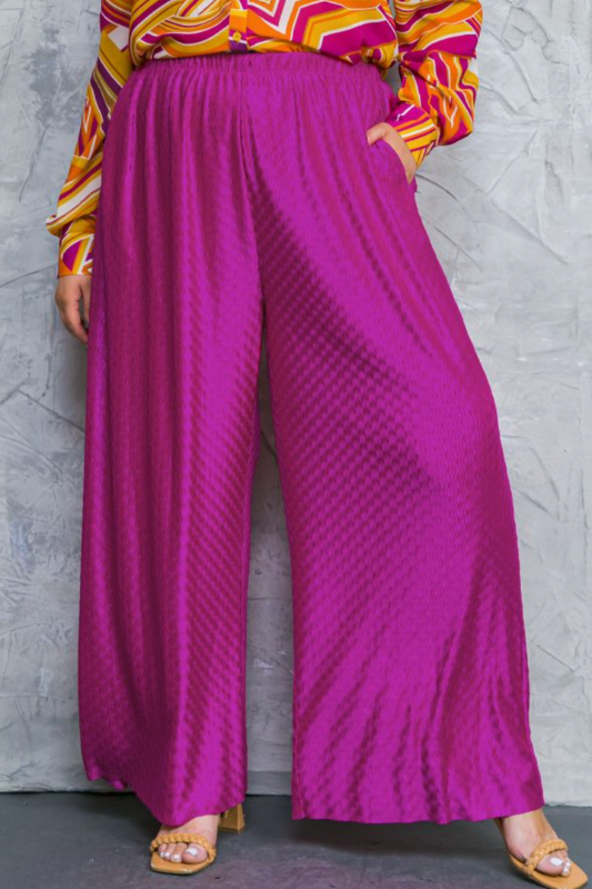 Michelle Textured Pant - PLUS