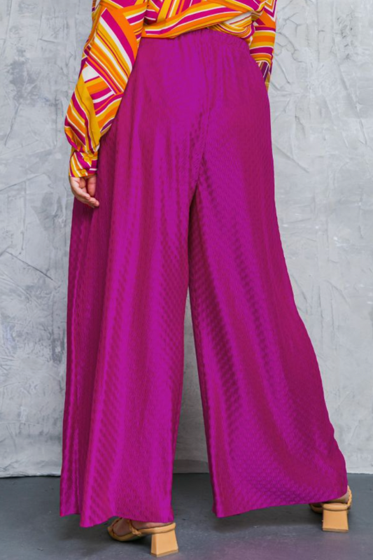 Michelle Textured Pant - PLUS