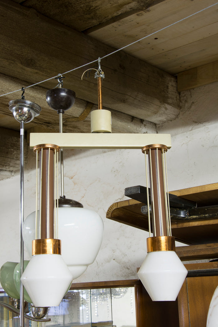 Mid century light fitting, 1960s, Czechoslovakia