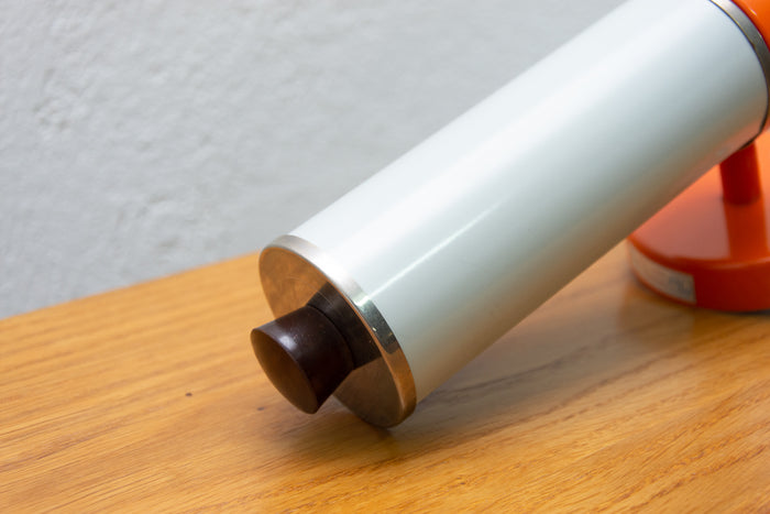 Mid-Century Wall Roller Lamp by Josef Hůrka for Napako, Adjustable Wall Light, 1960s, Czechoslovakia