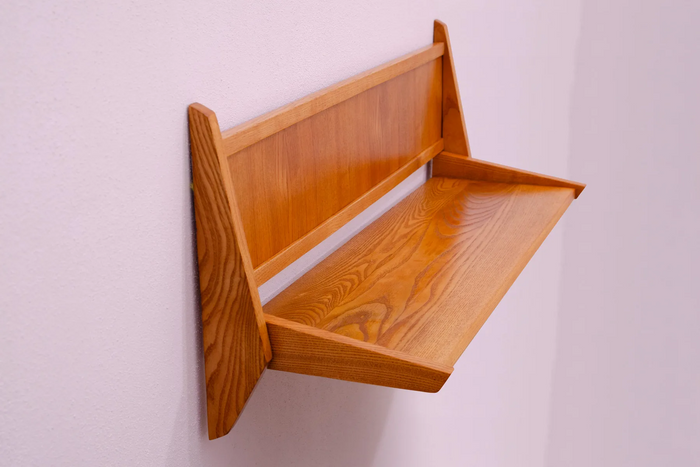 Mid century wall shelf by ULUV, Czechoslovakia 1960s