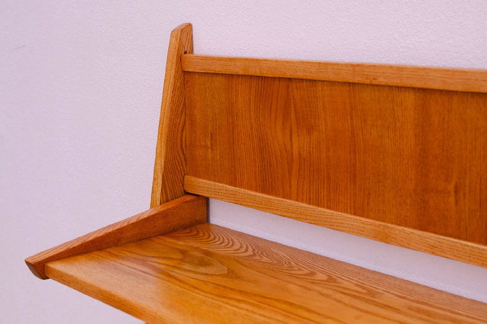 Mid century wall shelf by ULUV, Czechoslovakia 1960s