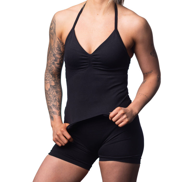 MIDNIGHT BLACK SCULPT SHORTS