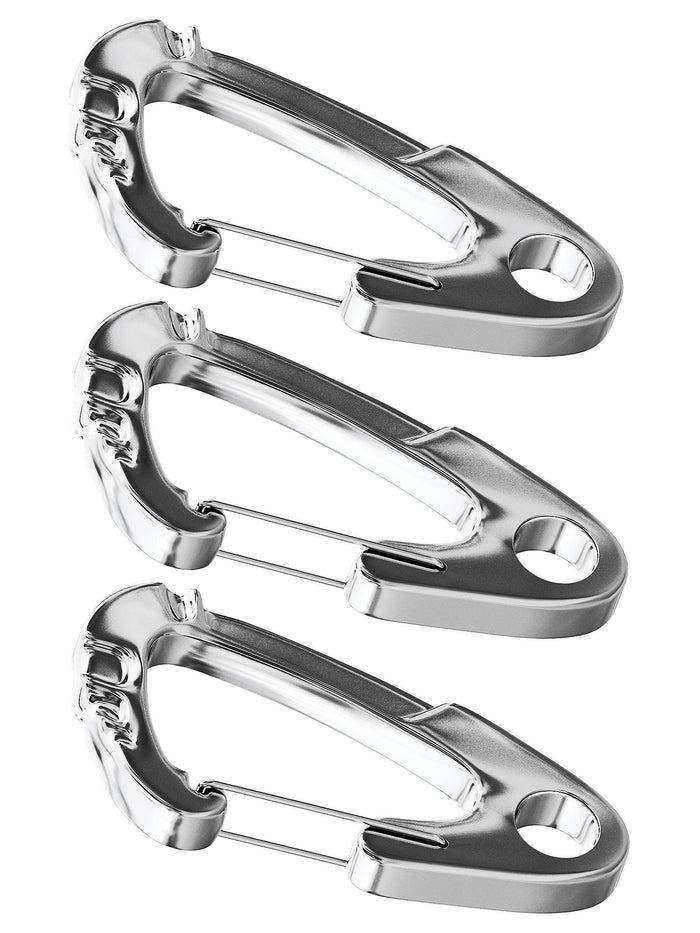 Mighty Paw Mighty Paw Dog Tag Carabiner Clips (3 Pack) - Paw Naturals