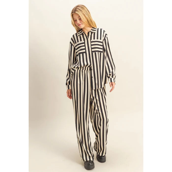 Miley  Striped Top