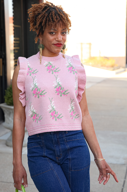 Miranda Flower Vest