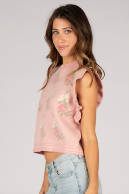 Miranda Flower Vest