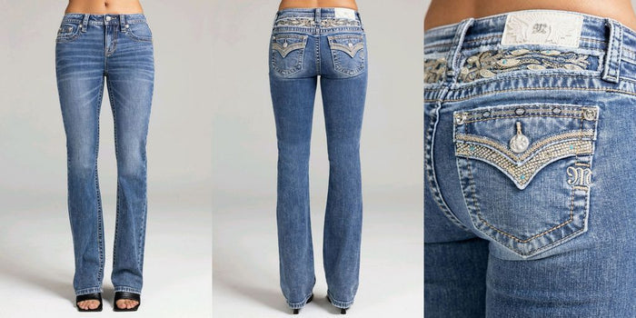 Miss Me “Turquoise Edge” Bootcut