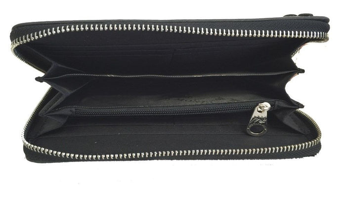 Black Montana West western style ladies wristlet wallet