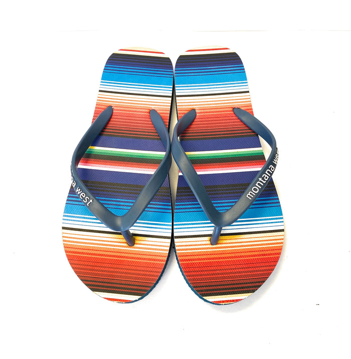 Montana West Serape Flip Flops