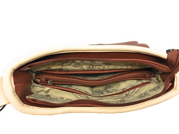 Montana West Turquoise and Fringe Western Crossbody