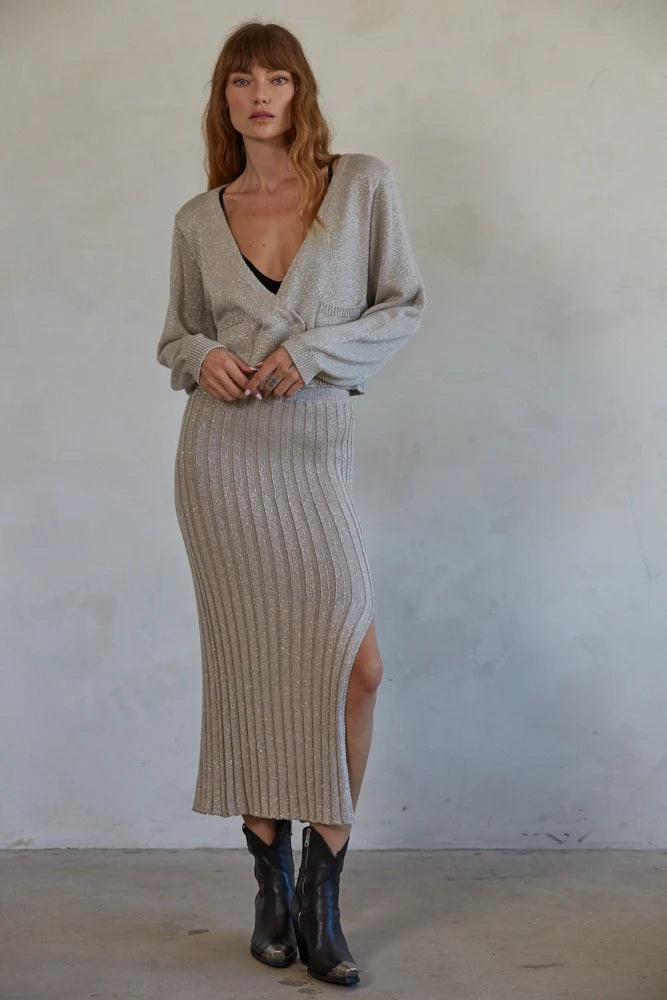 Nadine Shimmer Skirt
