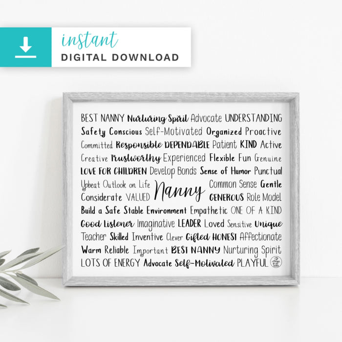Nanny Digital Download
