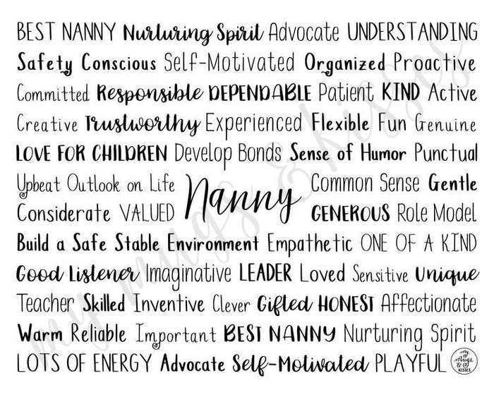 Nanny Digital Download