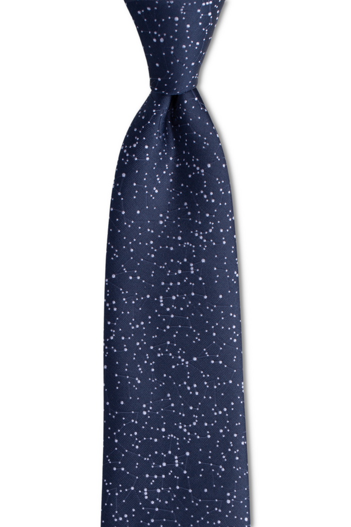 Navy Blue Constellations Tie