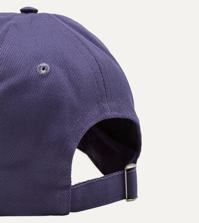 Navy 'Clock' Cotton Twill Baseball Cap