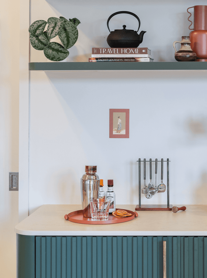 Tabletop Decor Nebula Tray - Terra Rust Orange - Rust Orange