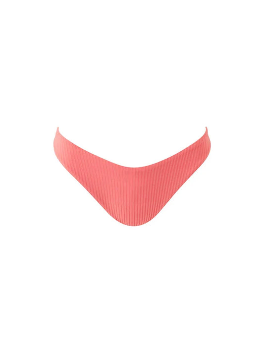Swimwear Melissa Odabash Noto Bikini Bottom Apricot Ribbed Apoella
