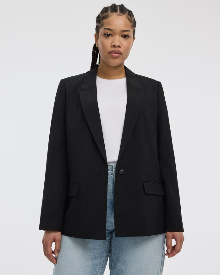 One-Button Blazer