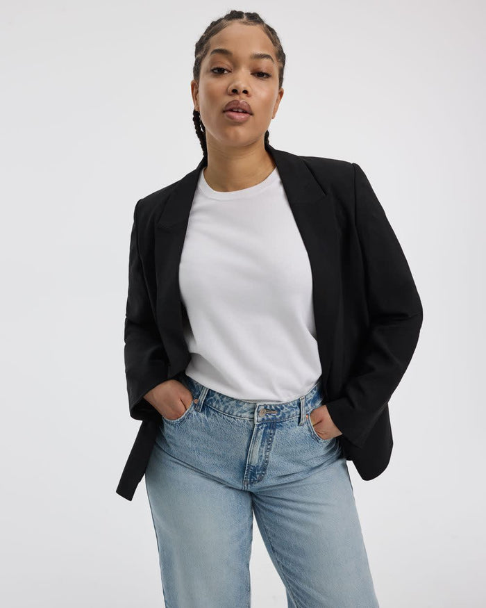 One-Button Blazer