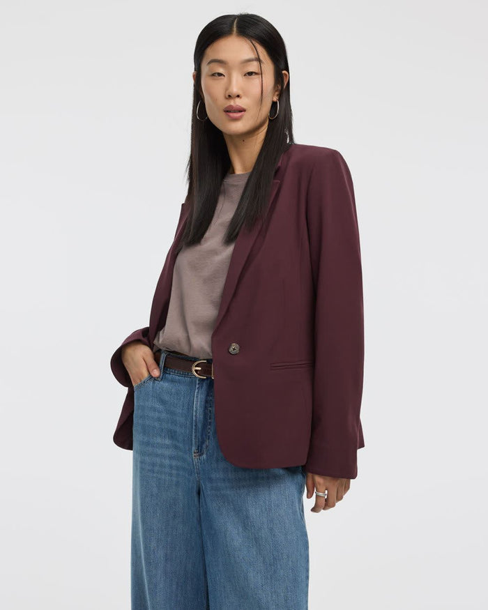 One-Button Blazer