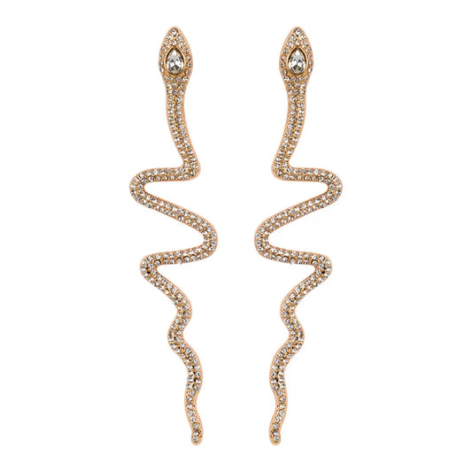 Oorbel curly snake