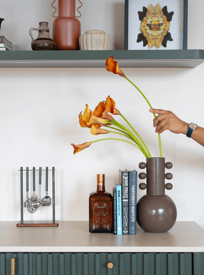 Vases Oracle Tall Vase - Terra Rust Orange - Rust Orange