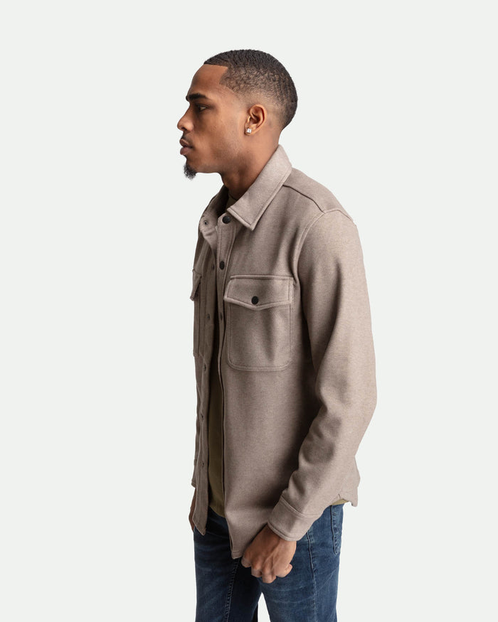 Overshirt in Oatmeal