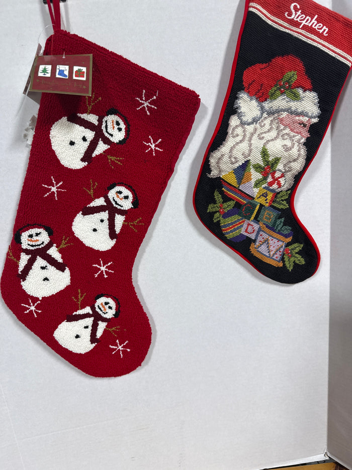 Pair Of Christmas Stockings (E)
