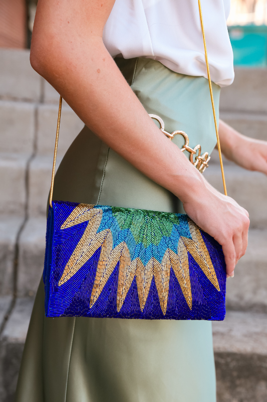 Peacock Clutch