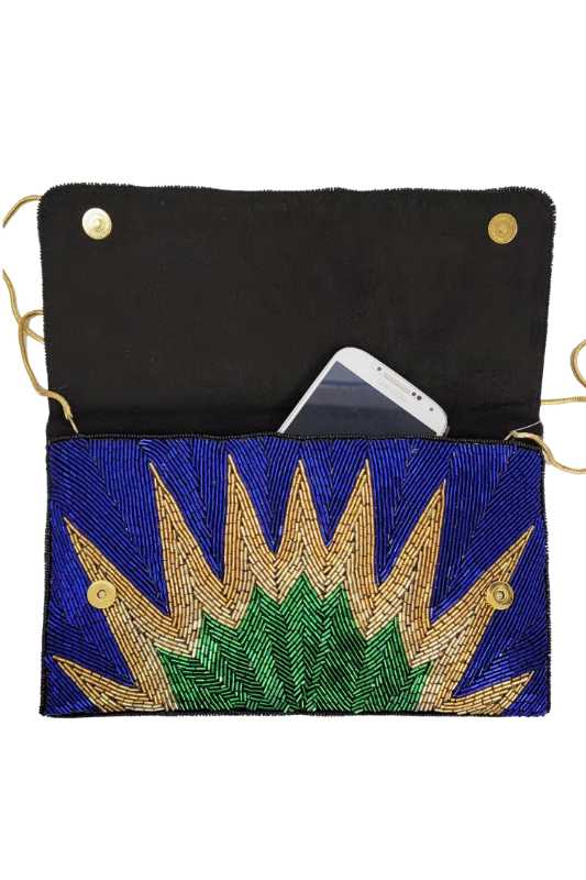 Peacock Clutch