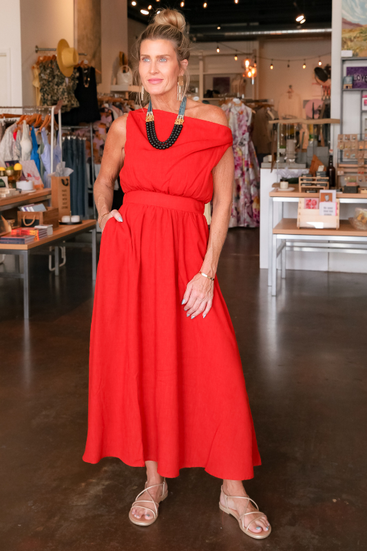 Perfect Day Dress - Wine